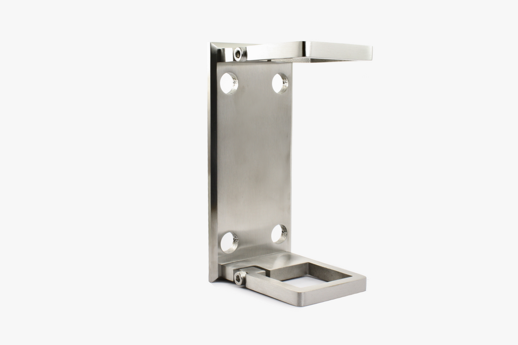 Facia mount bracket for square post