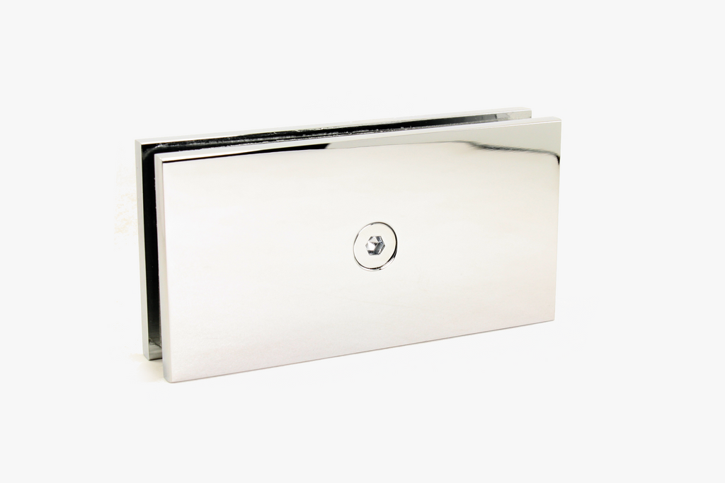 4" x 2" Square edge in-line clamp
