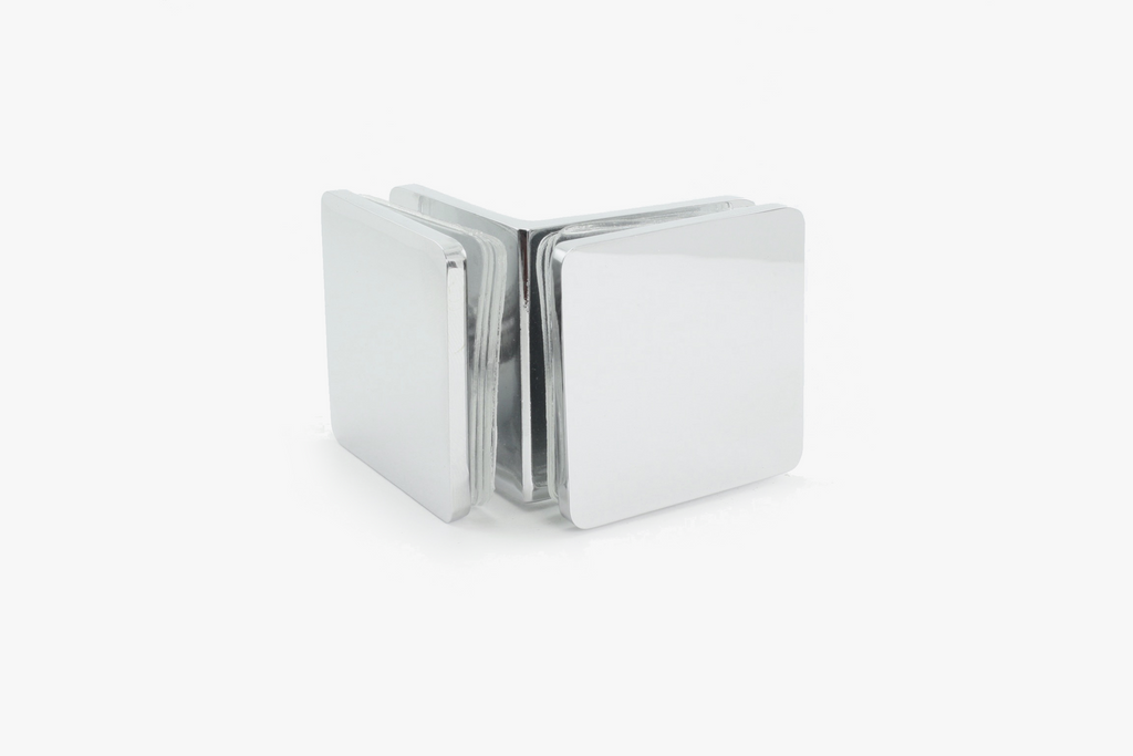 90 Degree glass to glass clamp