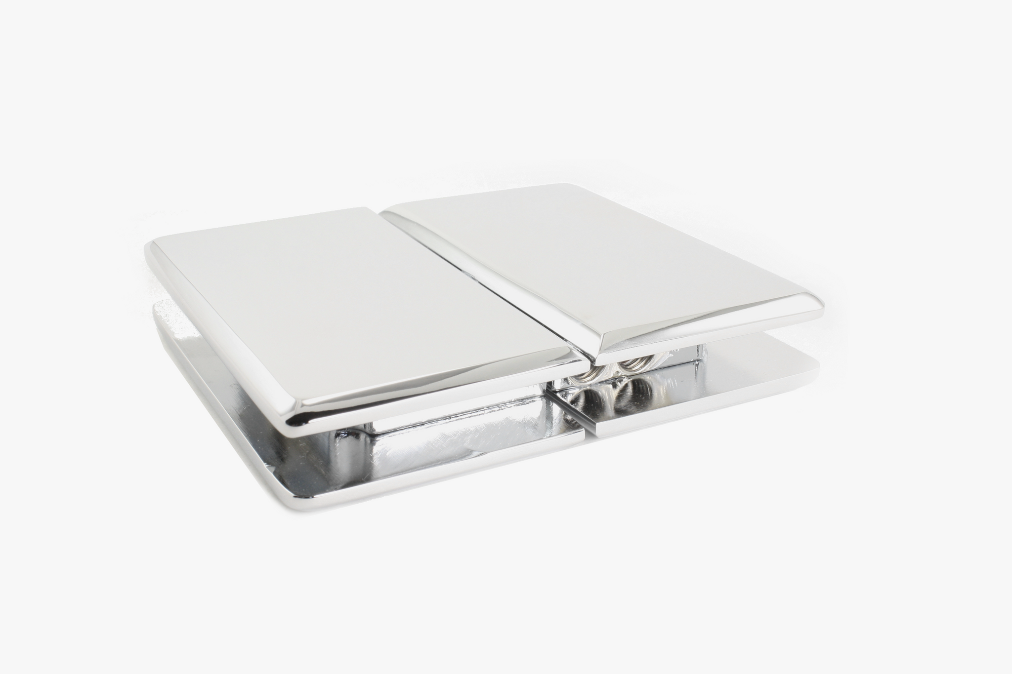 Heavy duty bevelled edge glass to glass pivot hinge for shower doors (Prima Style)