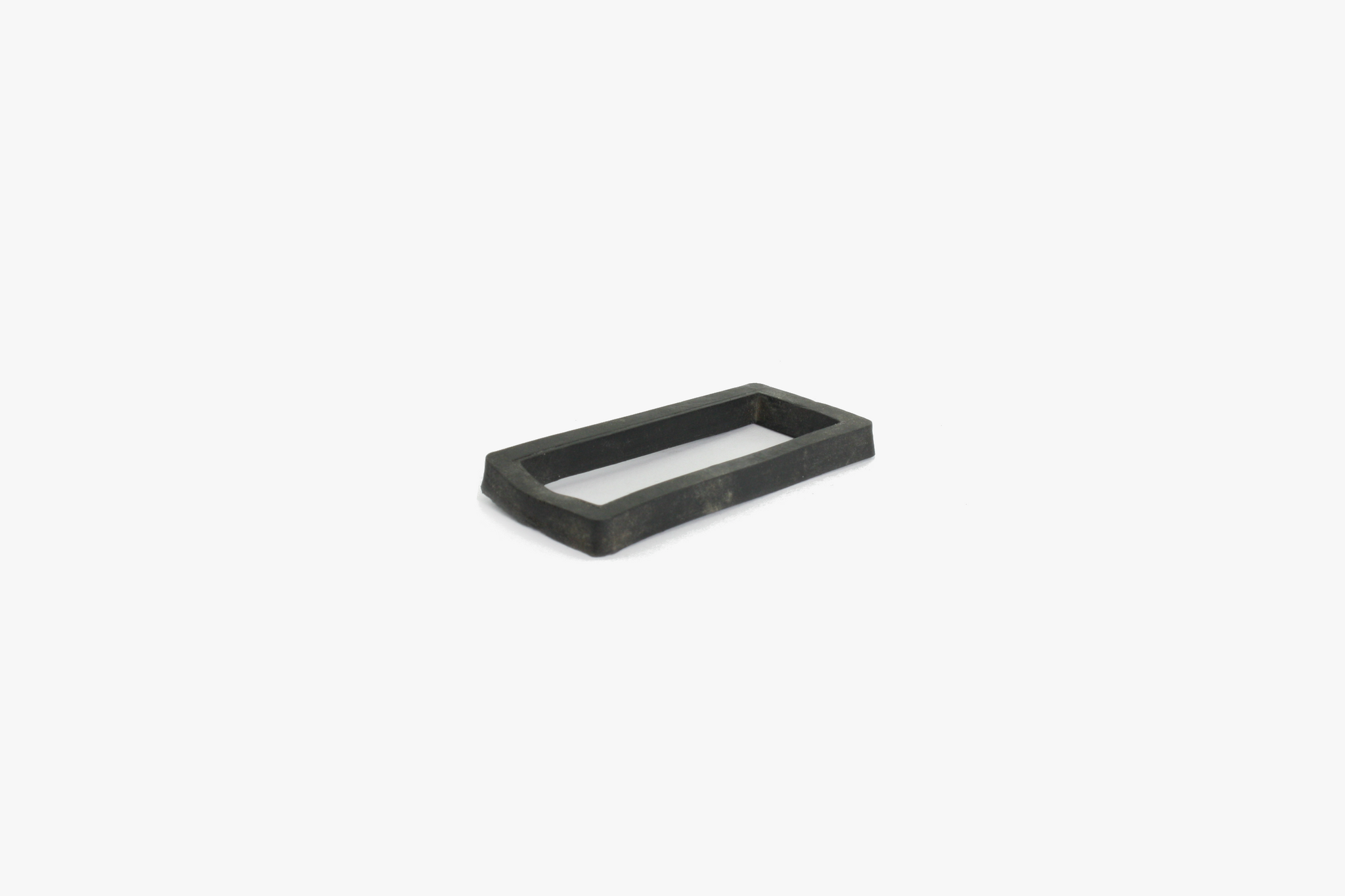 2 1/8" square glass clamp 6mm gaskets