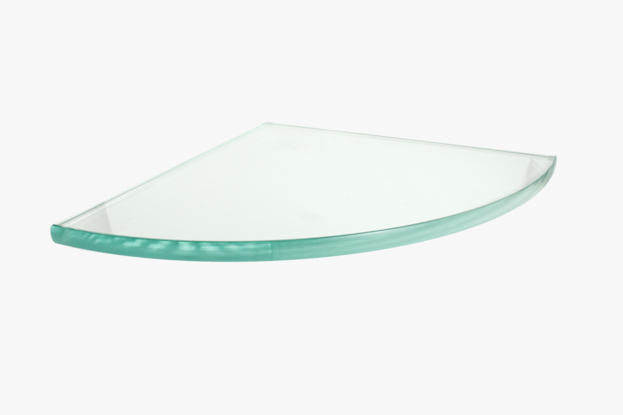Glass Corner Shelf