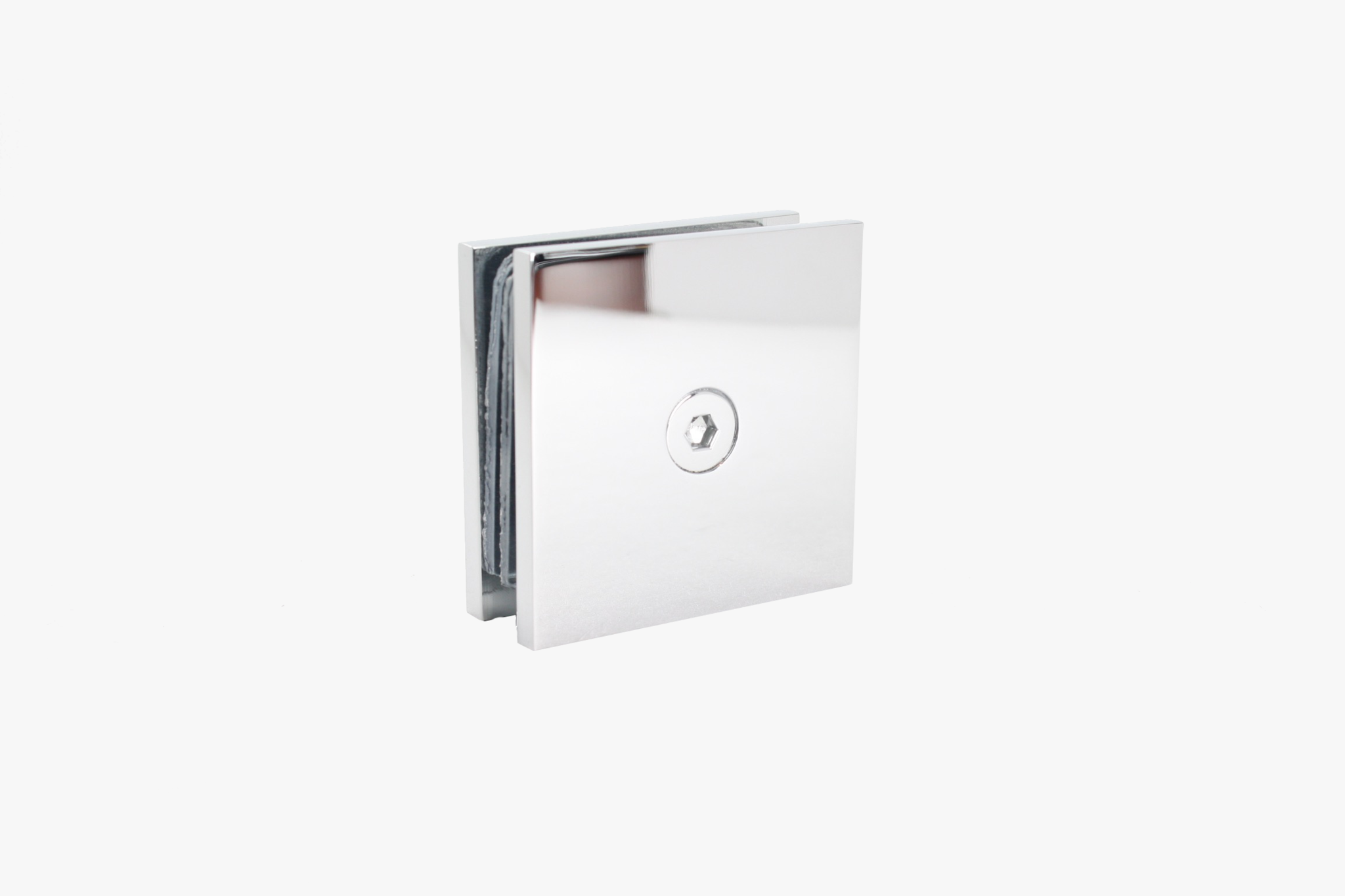 Square edge wall clamp